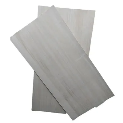 Deska topolowa bielona